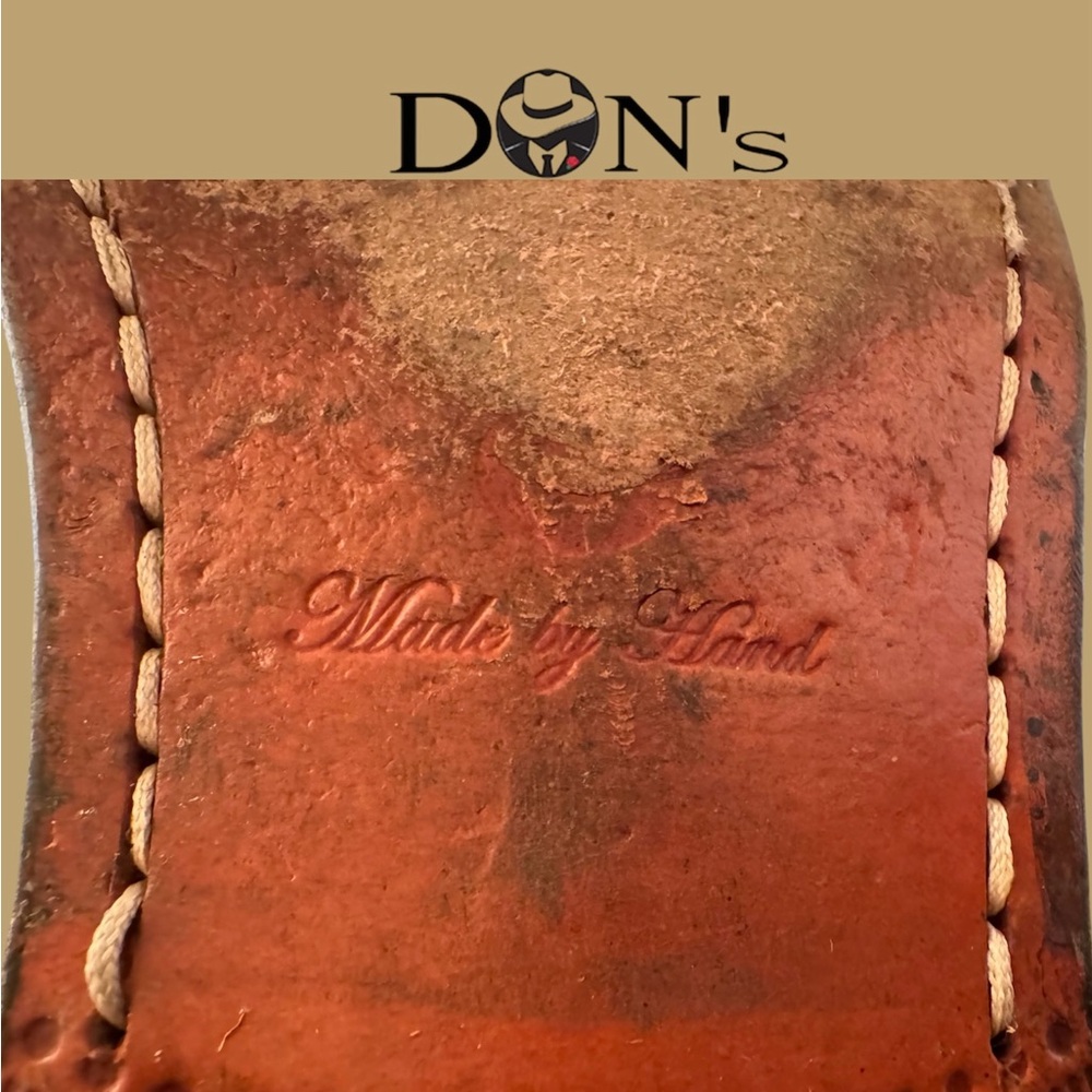 🛍️SALE🛍️ DON's Footwear Men's Handmade Elevator 100% Leather Boots - Picture 14 of 15